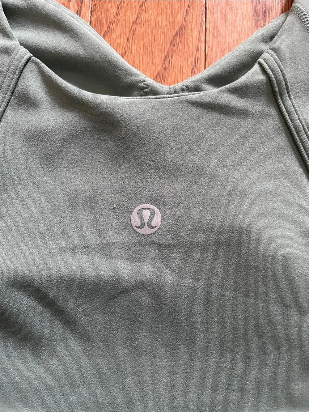 Lululemon Align Corset Tank Sage Green Women’s Sz 10